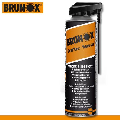 Brunox 500ml Turbo-Spray Multifunktionsöl Schmiermittel Kette Scharnier Pflege