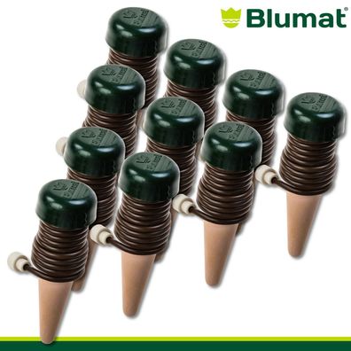 Blumat 10 x Classic Zimmerpflanzen Bewässerungssystem Wasserspender automatisch