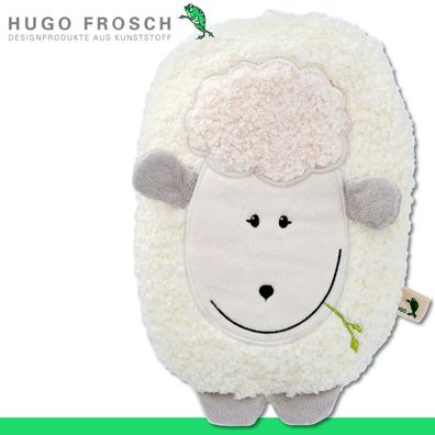 Hugo Frosch Kinder Öko-Wärmflasche »Lamm« Flauschbezug creme-weiß