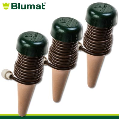 Blumat 3 x Classic Zimmerpflanzen Bewässerungssystem Wasserspender automatisch