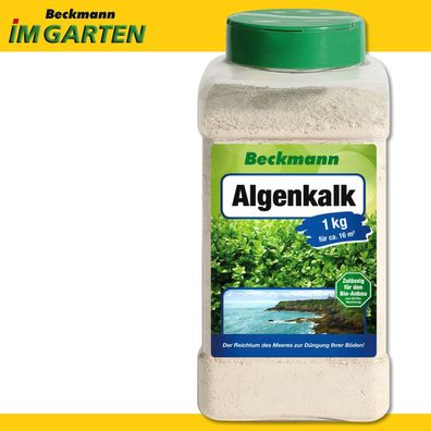 Beckmann 1 kg Algenkalk Spurenelemente Buchsbaum Gesundheit Widerstandskraft