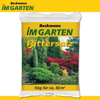 Beckmann 5 kg Bittersalz Magnesiumsulfat Verbräunung Nadelbaum Fichte