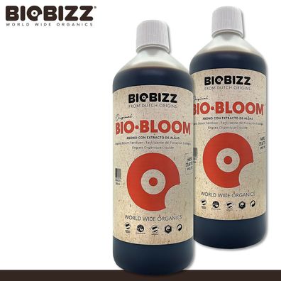 Biobizz 2 x 1 l Bio-Bloom Biodünger | organischer ELITE Dünger|