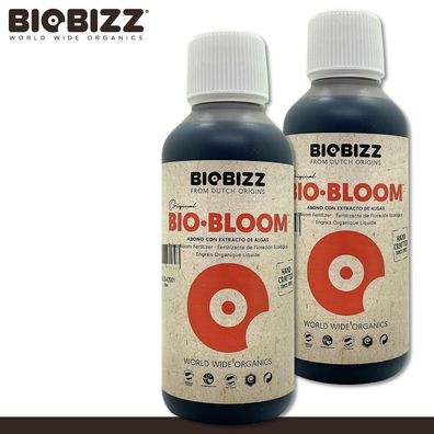 Biobizz 2 x 250 ml Bio-Bloom Biodünger organischer ELITE Dünger