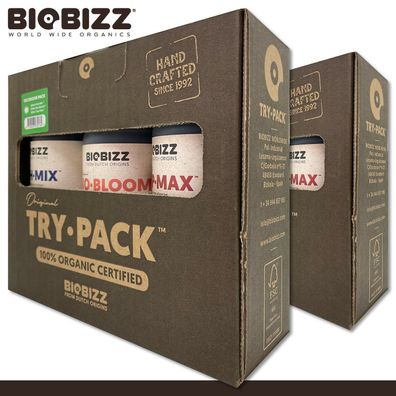 Biobizz 2 x Trypack Outdoor je 250 ml Bio-Bloom Fish-Mix Top-Max