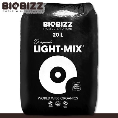 Biobizz 20 l Light-Mix organische Pflanzerde Grow Blumenerde m. Perlite