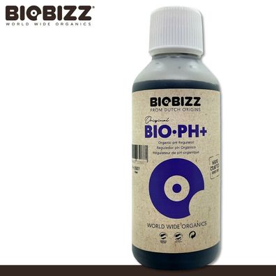 Biobizz 250 ml Bio pH+ pH-Regulator für Wachstum & Blüte Premium Dünger