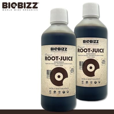 Biobizz 2x 500ml Root Juice Premium Wurzelstimulator Wurzelbooster Wurzelschutz