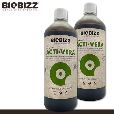 Biobizz 2x1 l Acti-Vera TOP Pflanzenstärkungsmittel| Nährstoffaufnahme|Biodünger