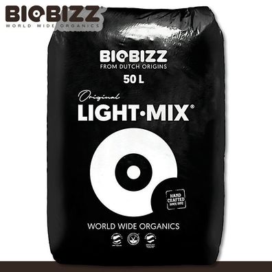 Biobizz 50 l Light-Mix organische Pflanzerde mit Perlite Grow Erde Blumenerde