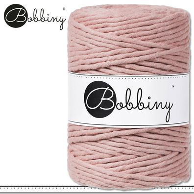 Bobbiny 100 m Makramee-Kordel 1,5 mm | Blush | Hobby Basteln Premium