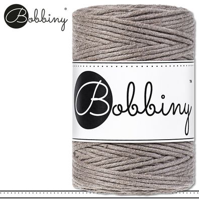 Bobbiny 100 m Makramee-Kordel 1,5 mm | Coffee | Hobby Basteln Premium