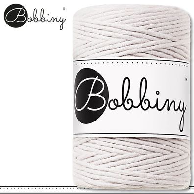 Bobbiny 100 m Makramee-Kordel 1,5 mm | Moonlight | Hobby Basteln Premium