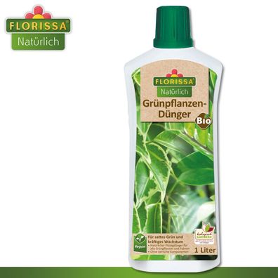 Florissa 1000 ml Grünpflanzendünger Palme Wachstum Gesundheit flüssig