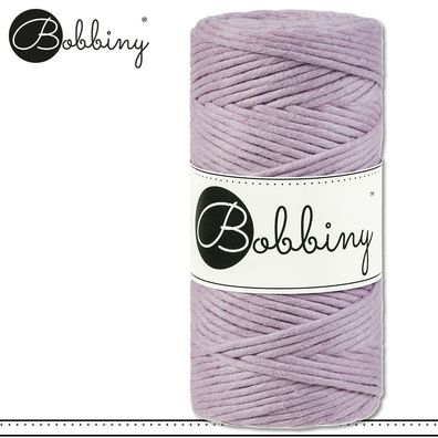 Bobbiny 100 m Makramee-Kordel 3 mm | Dusty Pink | Hobby Basteln Premium