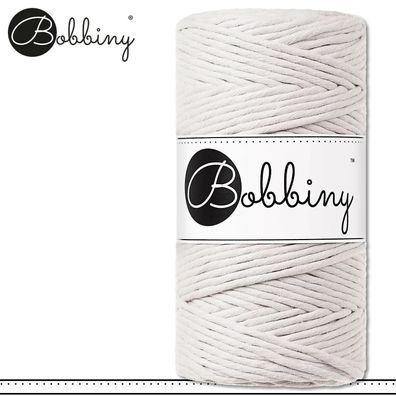 Bobbiny 100 m Makramee-Kordel 3 mm | Moonlight | Hobby Basteln Premium