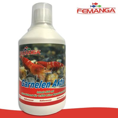 Femanga 500 ml Garnelen Aktiv Mangelerscheinung Kalzium Mineralien Pflege Schutz