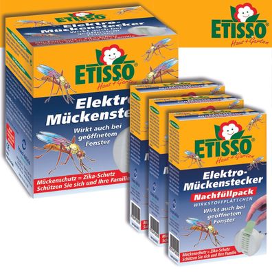 Frunol Delicia ETISSO 1 x Elektro-Mückenstecker + 3 x Nachfüllpack