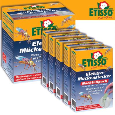Frunol Delicia ETISSO 1 x Elektro-Mückenstecker + 5 x Nachfüllpack