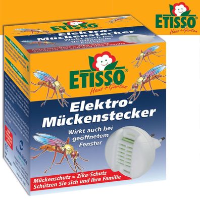 Frunol Delicia ETISSO 1 x Elektro-Mückenstecker inklusive 20 Wirkstoffplättchen