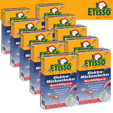 Frunol Delicia ETISSO 10x Nachfüllpack f. Elektro-Mückenstecker (á 20 Plättchen)