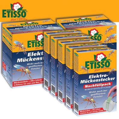 Frunol Delicia ETISSO 2 x Elektro-Mückenstecker + 5 x Nachfüllpack