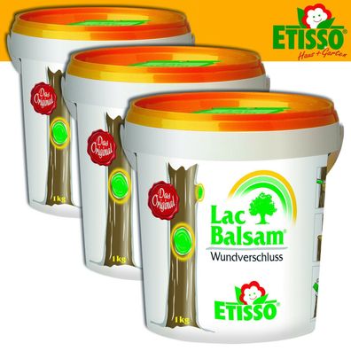 Frunol Delicia ETISSO® 3 x 1 kg LacBalsam® Wundverschluss