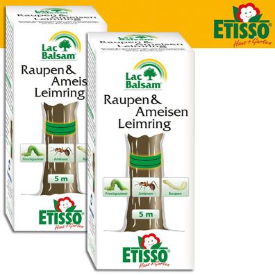 Frunol Delicia ETISSO® LacBalsam® 2 x 5 m Raupen & Ameisen Leimring