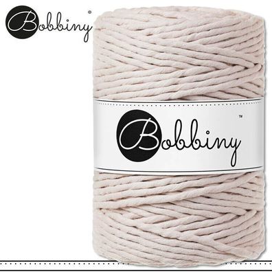 Bobbiny 100 m Makramee-Kordel 5 mm | Nude | Hobby Basteln Premium
