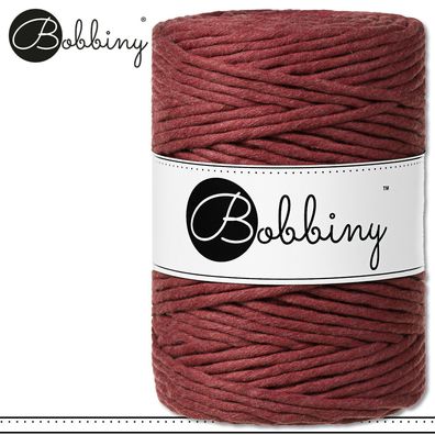 Bobbiny 100 m Makramee-Kordel 5 mm | Wild Rose | Hobby Basteln Premium