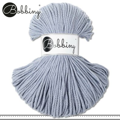 Bobbiny 100 m Flechtkordel 3 mm | Iris | Basteln Baumwolle Hobby Premium
