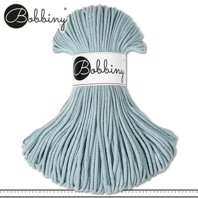 Bobbiny 100 m Flechtkordel 3 mm | Misty | Basteln Baumwolle Hobby Premium