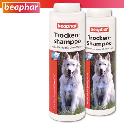 Beaphar 2 x 150 g Trocken-Shampoo für Hunde