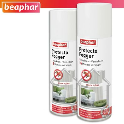 Beaphar 2 x 200 ml Protecto Fogger Insekten Vernebler