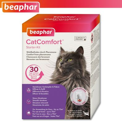 Beaphar 1 x 48 ml CatComfort Starter-Kit für Katzen