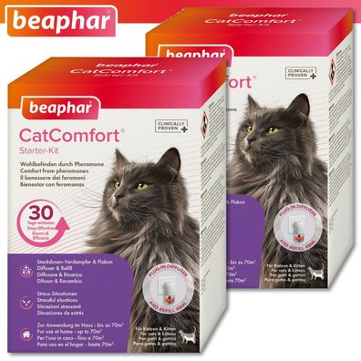 Beaphar 2 x 48 ml CatComfort Starter-Kit für Katzen