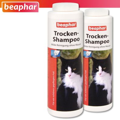 Beaphar 2 x 150 g Trocken-Shampoo für Katzen