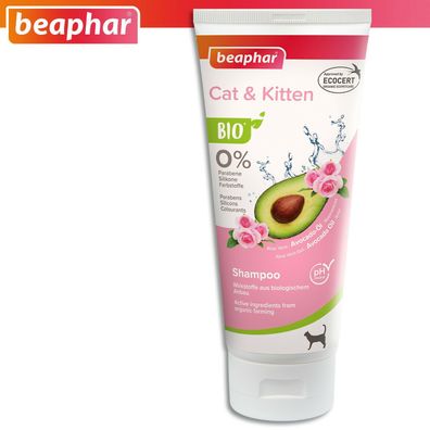Beaphar 200 ml Bio Shampoo Cat & Kitten