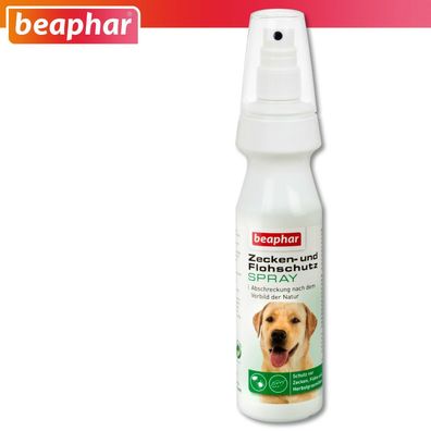 Beaphar 1 x 150 ml Zecken- und Flohschutz Spray für Hunde