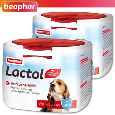 Beaphar Lactol 2 x 250 g Aufzucht-Milch für Hunde