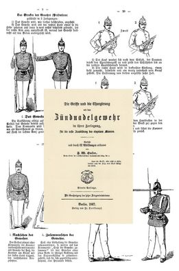 Nachdruck Ausbildung mit dem Zündnadelgewehr von 1867