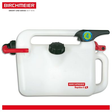 Birchmeier Rapidon 6 Benzinkanister Rasenmäher Zubehör Werkstatt Sprit Garage