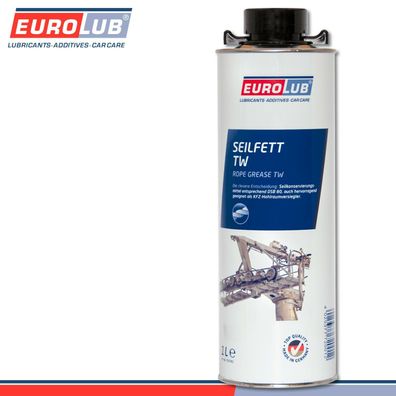 EuroLub 1 l Seilfett TW Hohlraumversiegler Sprühfett Fettspray