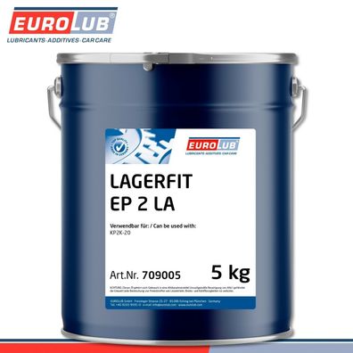 EuroLub 5 kg Lagerfit EP 2 LA