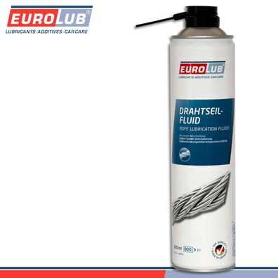 EuroLub 600 ml Drahtseil-Fluid Seilkonservierung Nachschmiermittel Drahtseil