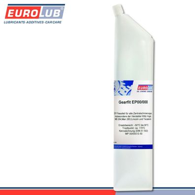 EuroLub 900 g Gearfit EP 00/000 Fliesfett Lagerfett Getriebefett Schmierfett