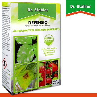 Dr. Stähler 100 ml Defensio Organisch-Mineralischer Dünger Pflege Pilzschutz
