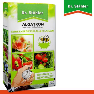 Dr. Stähler 250ml Algatron Organischer Stickstoffdünger Stärkung Pflege Pflanzen