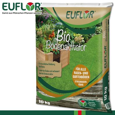 Euflor 10 kg Bio Bodenaktivator Ökologisch Rose Obst Beere Regeneration