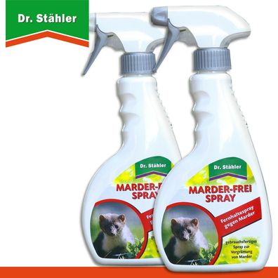 Dr. Stähler 2 x 500 ml Marderfrei Spray